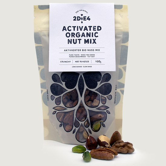 Fermented activated nut mix 2die4 Live Foods