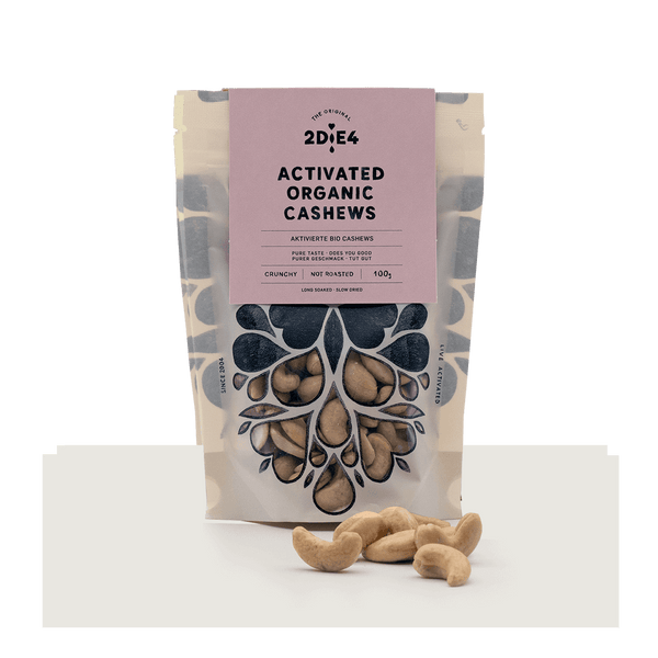 Activated organic cashews