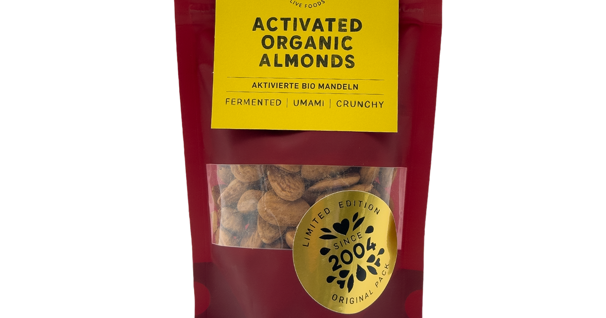 Buy activated organic almonds online at 2DiE4
